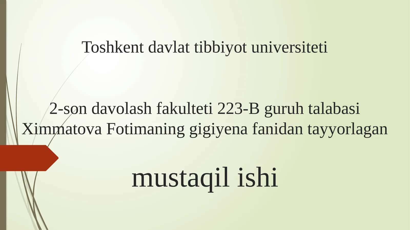 ruhiy-fiziologik omillarga gigiyenik ta’rif,ularning zararli ta’sirini oldini olish tadbirlari 1