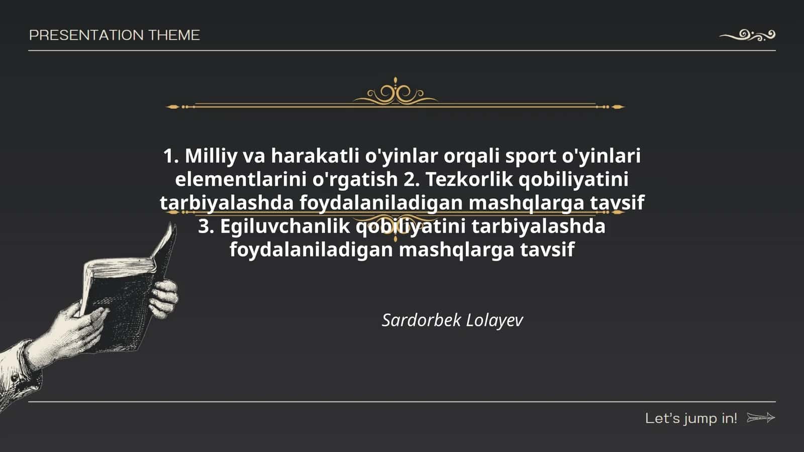 Milliy va harakatli o'yinlar orqali sport o'yinlari elementlarini o'rgatish 1