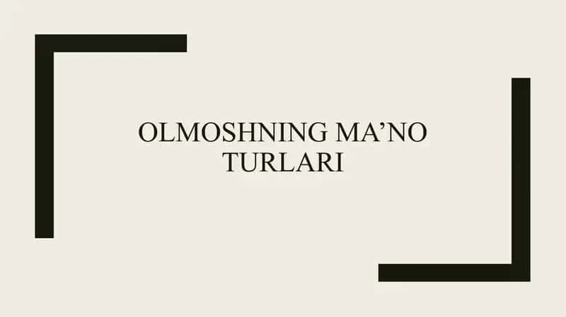 Olmoshning ma’no turlari 1