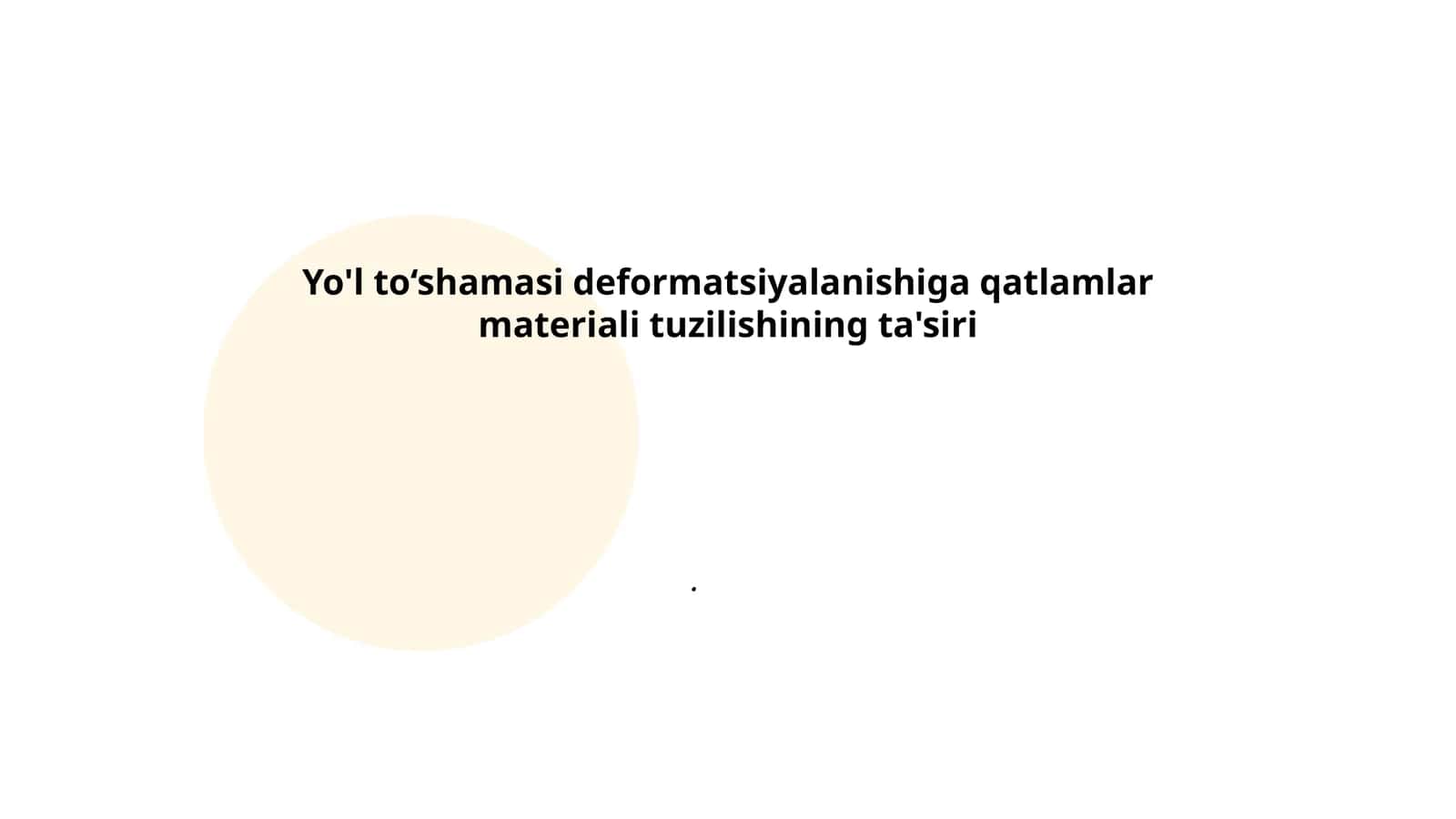 Asfalt-beton qatlami tuzilishi 1
