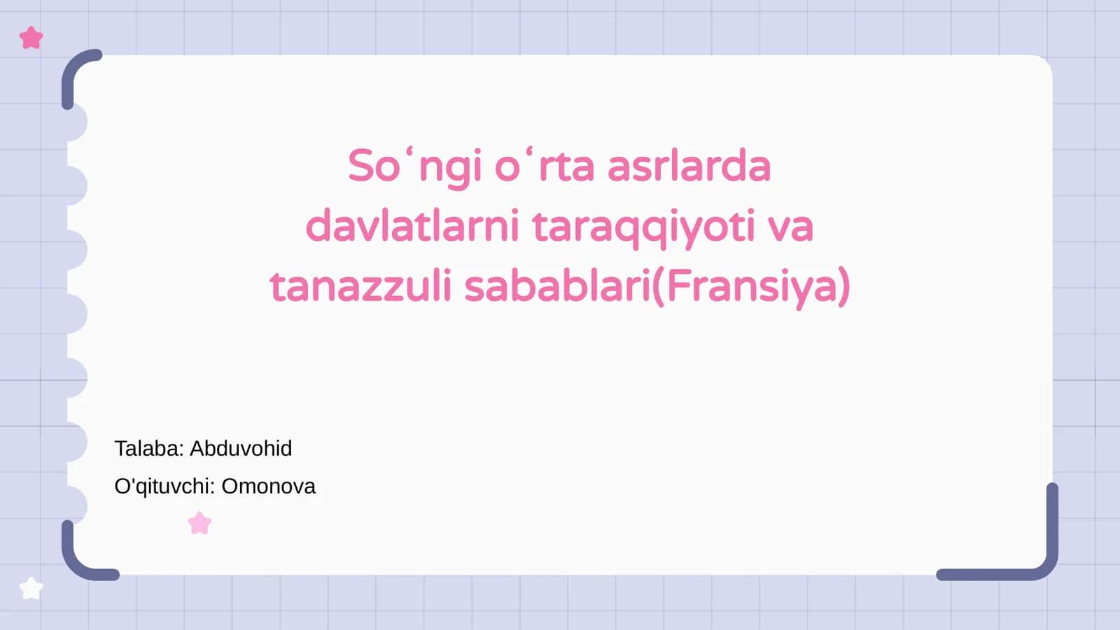 Fransiya 15-16 asrlarda siyosiy holat 1