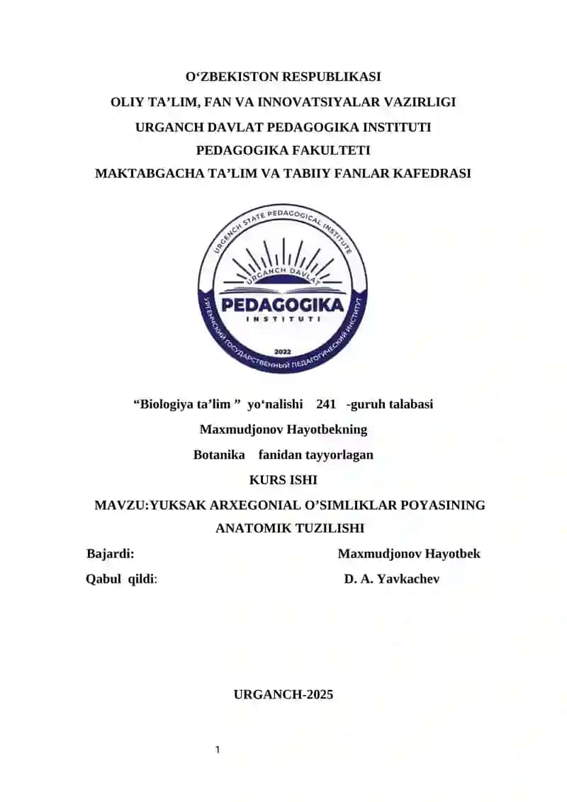 Kurs ishi