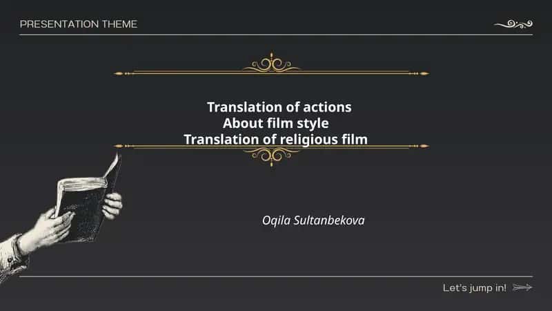 Religious Film Translation 1