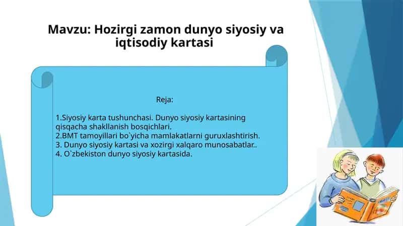 Hozirgi zamon dunyo siyosiy va iqtisodiy kartasi 1