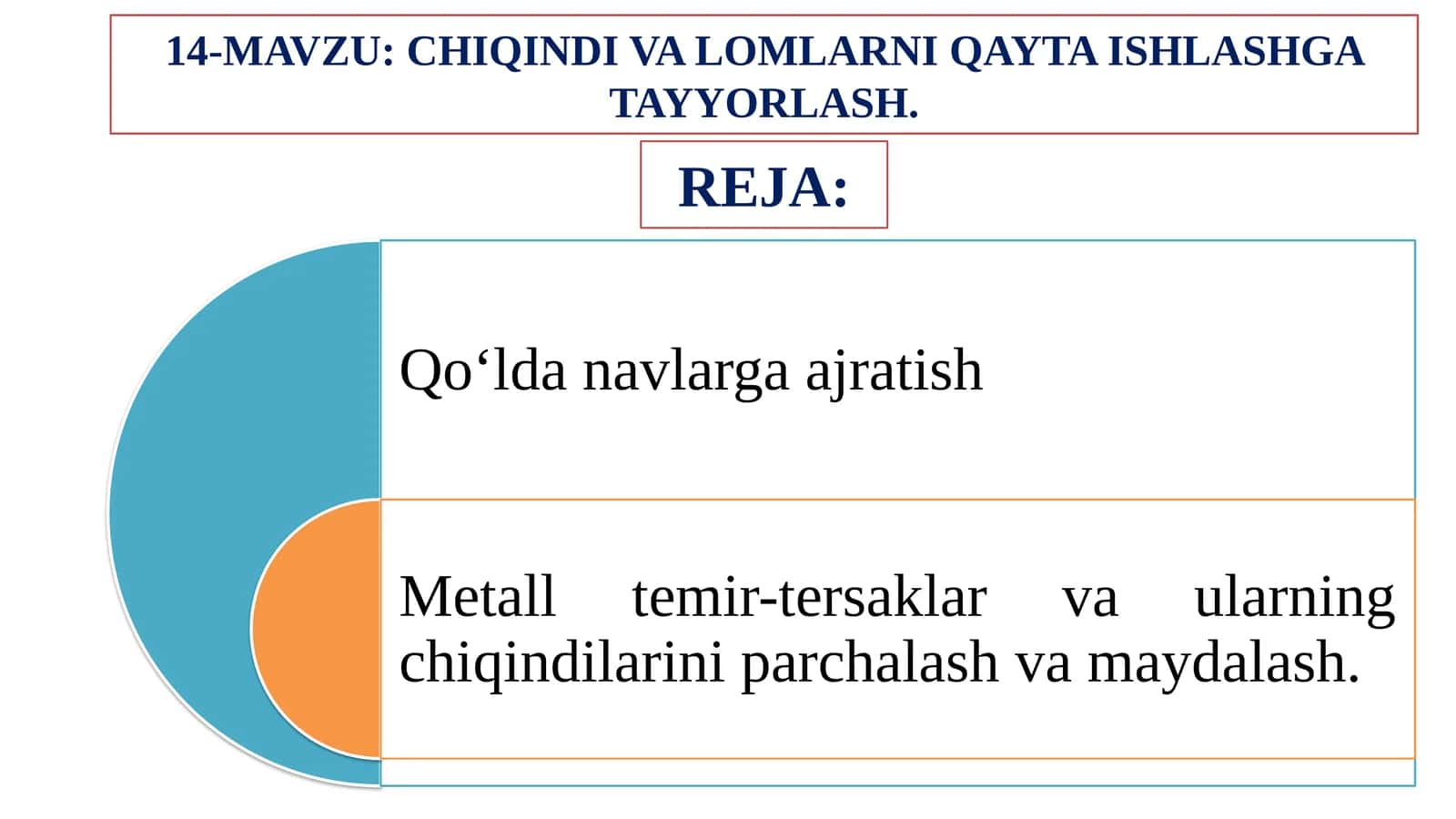 Qayta ishlash 1