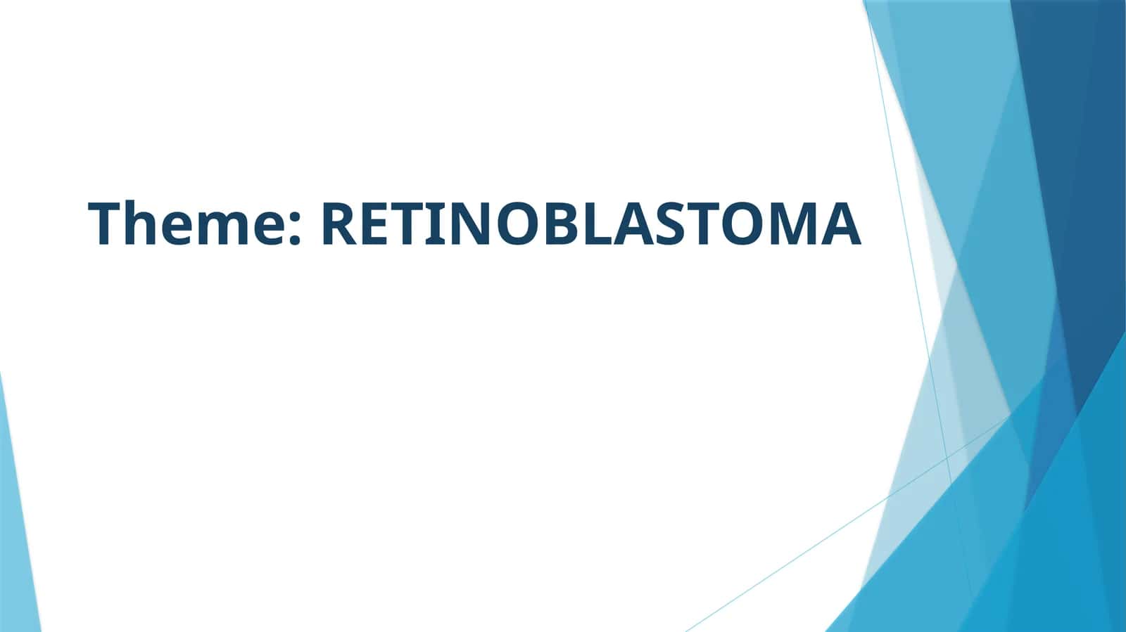 Retinoblastoma 1