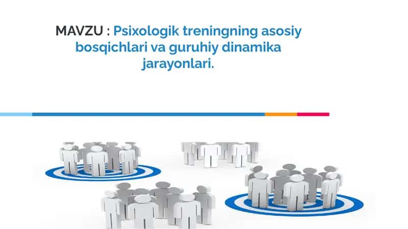 Psixologik treningning asosiy bosqichlari va guruhiy dinamika jarayonlari 1