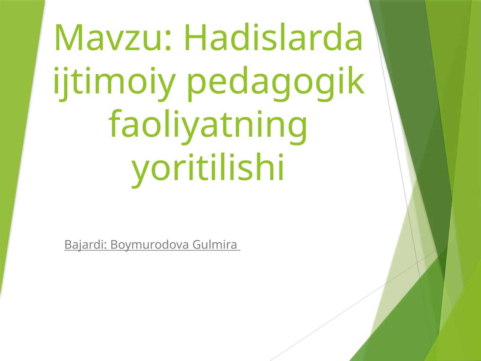 Hadislardaijtimoiypedagogikfaoliyatningyoritilishi 1
