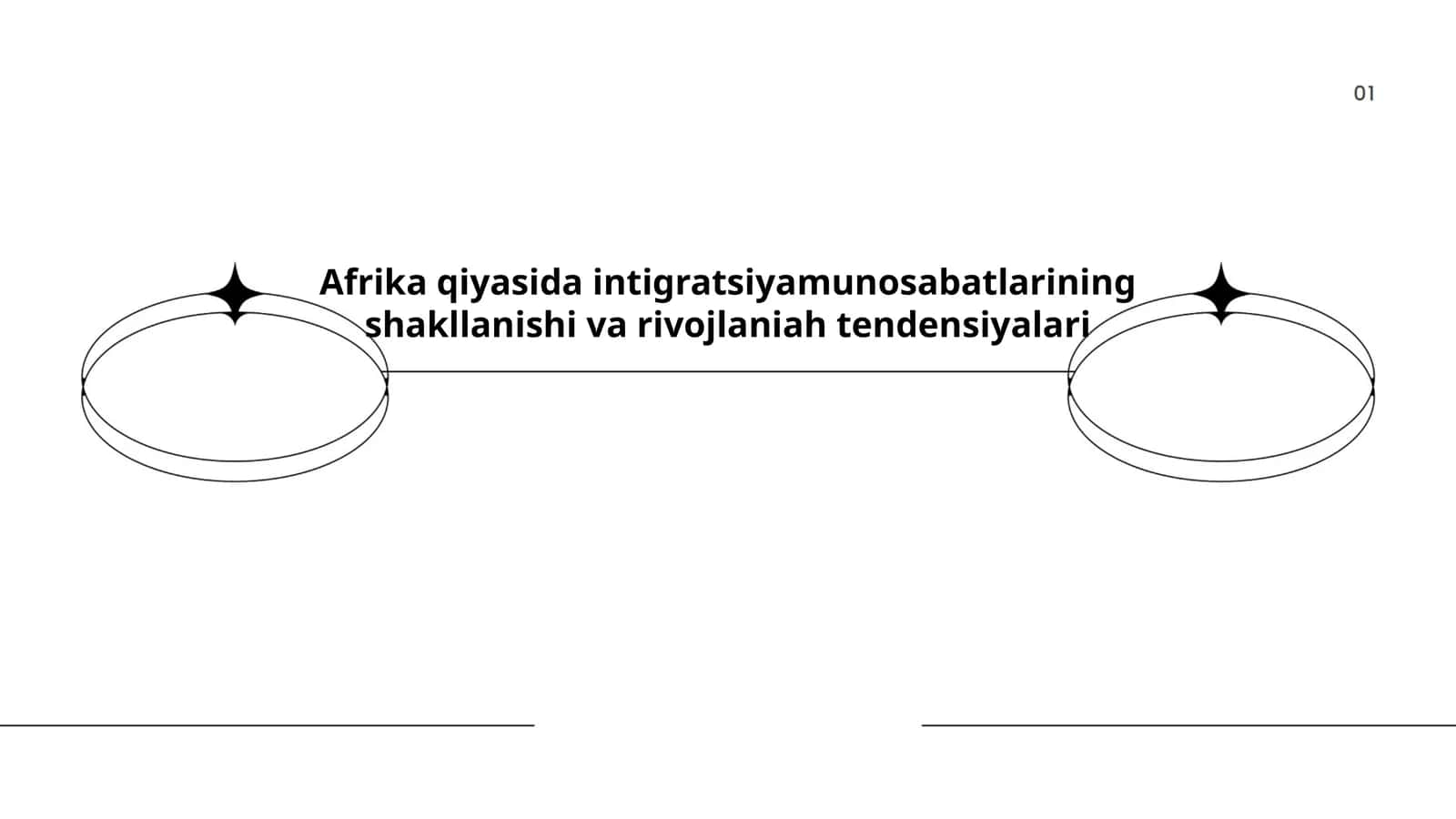Afrika qiyasida intigratsiyamunosabatlarining shakllanishi va rivojlaniah tendensiyalari 1