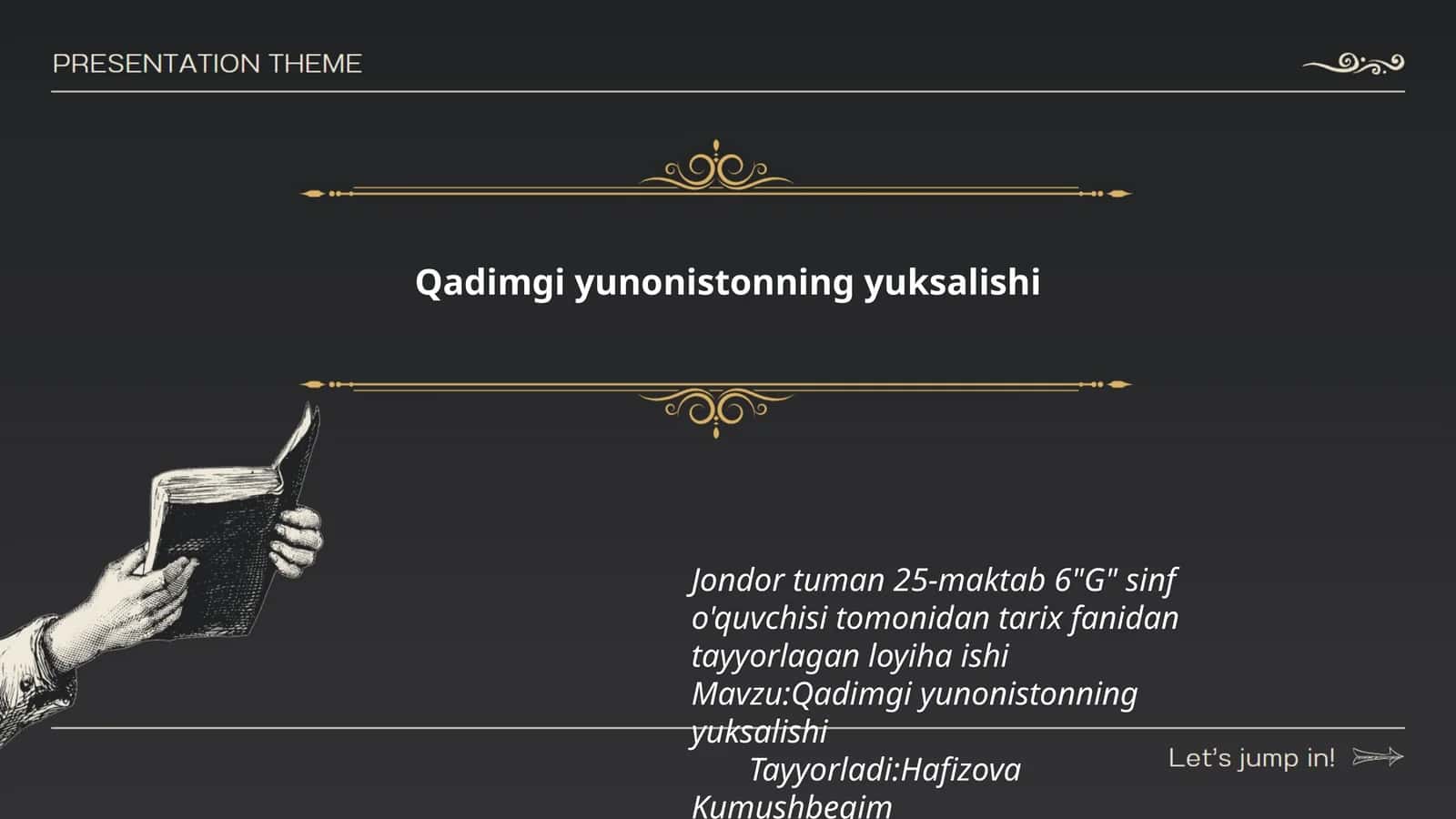 Qadimgi yunonistonning yuksalishi 1