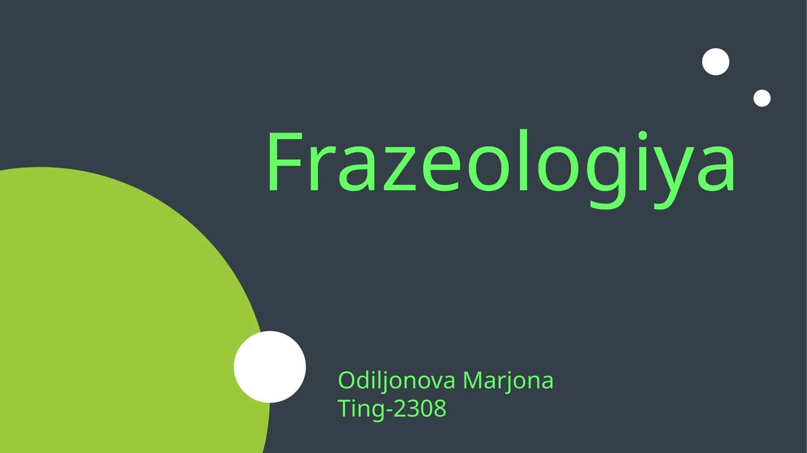 Frazeologiya 1