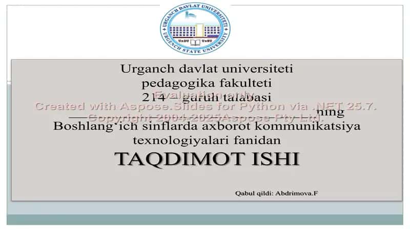 Ta’lim texnologiyasini tuzilishini tushuntirish 1
