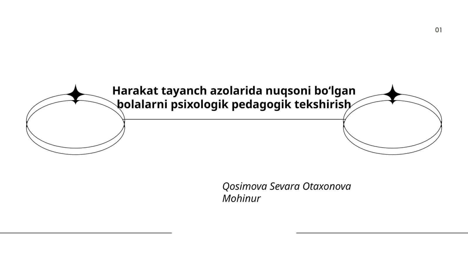 Harakat tayanch azolarida nuqsoni boʻlgan bolalarni psixologik pedagogik tekshirish 1