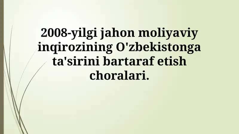 Qishloq xoʻjaligi va sanoatni rivojlantirish 1