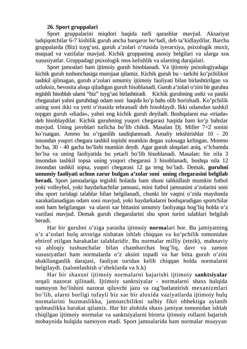 Sport gruppalari 1