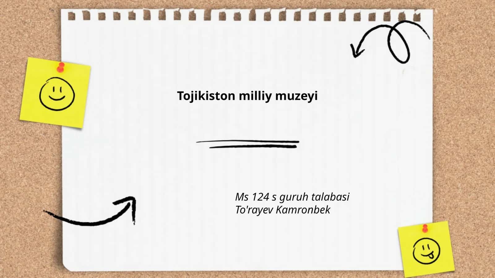 Tojikiston milliy muzeyi 1