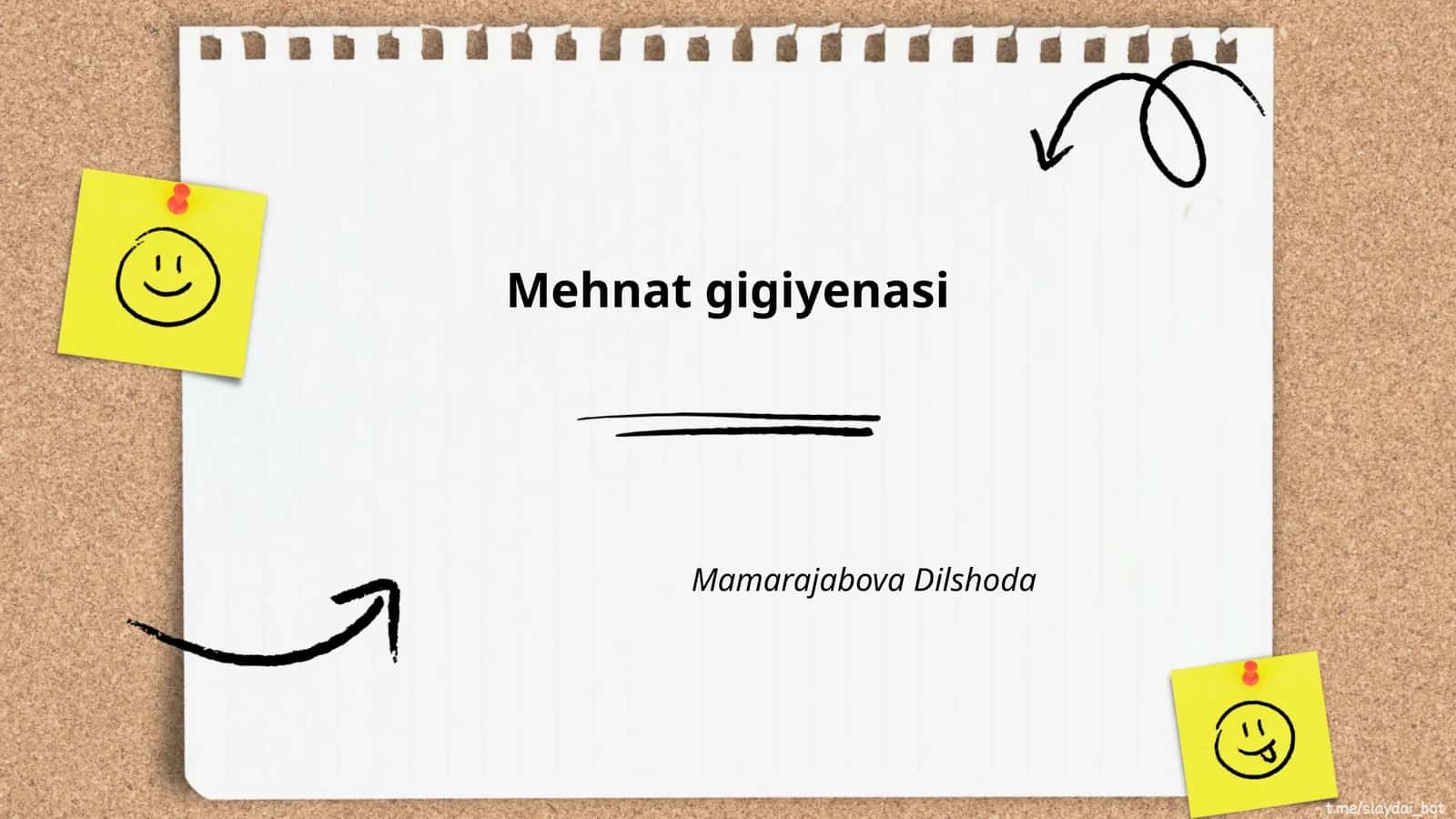 Mehnat gigiyenasi 1