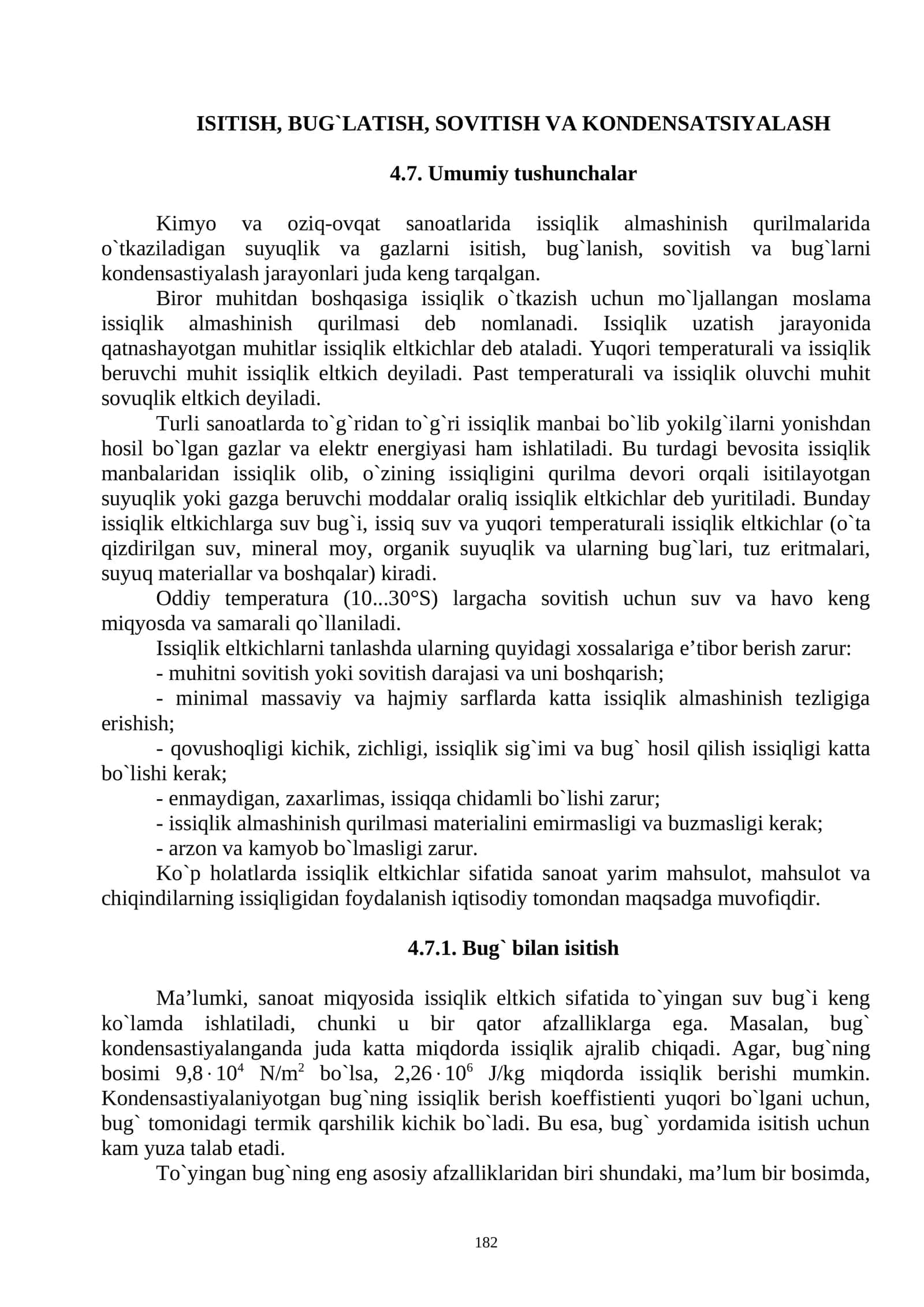 Umumiy tushunchalar 1