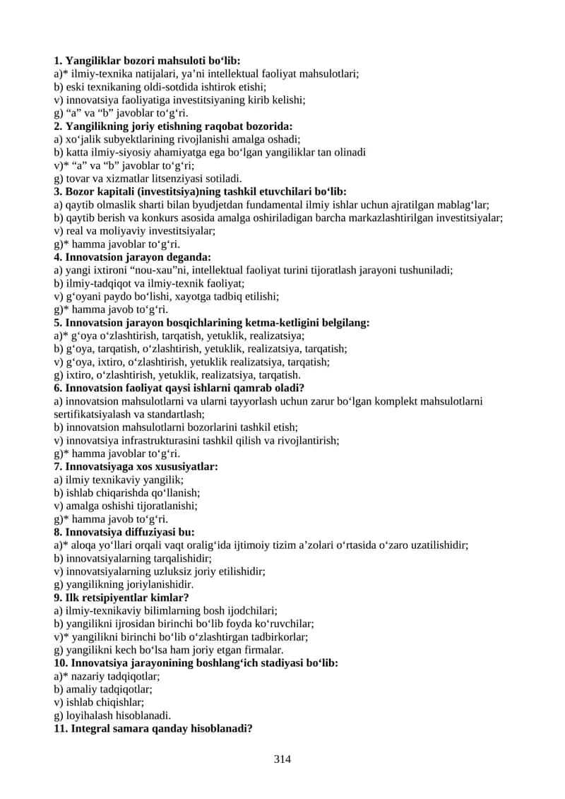 Innovatsion faoliyat 1