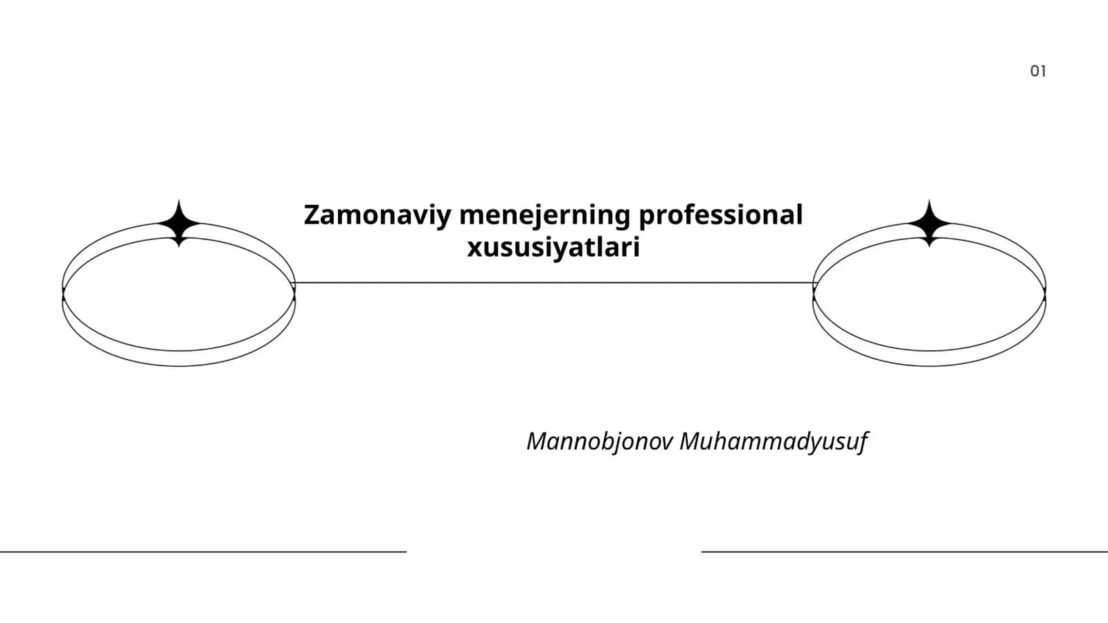 Zamonaviy menejerning professional xususiyatlari 1