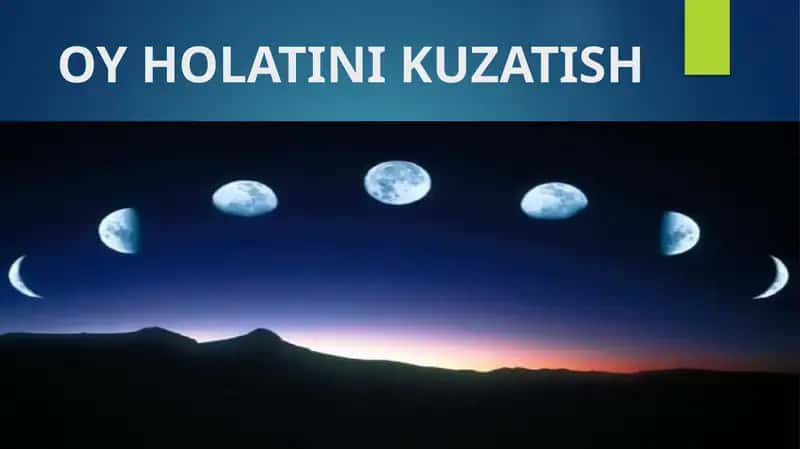 OY HOLATINI KUZATISH 1