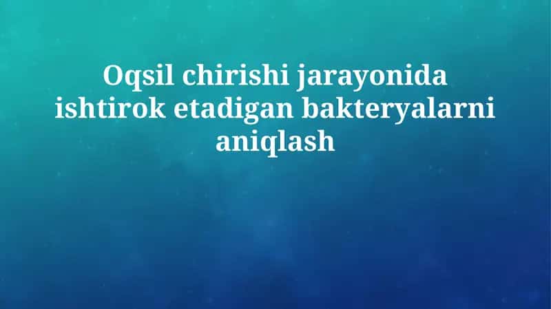Protein parchalanishi 1