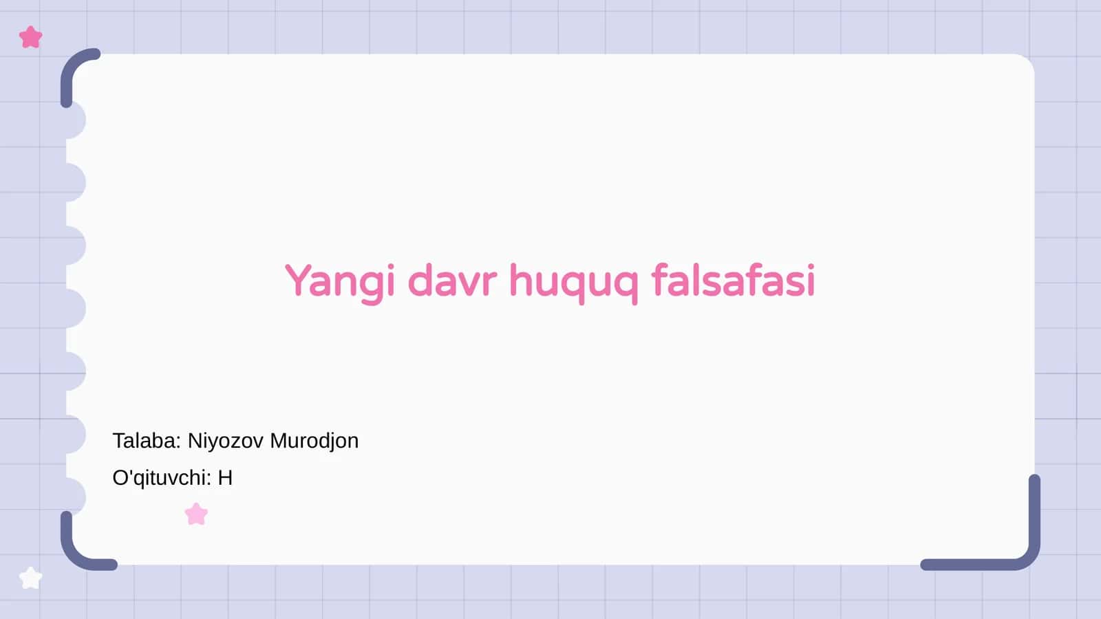Yangi davr huquq falsafasi 1