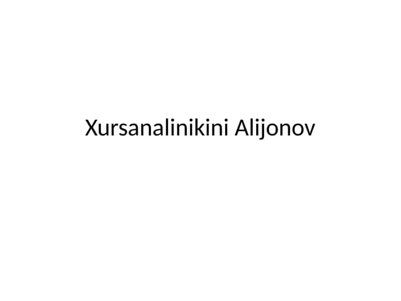Ma'lumotlar butunligi va bog‘liqlik cheklovlari 1