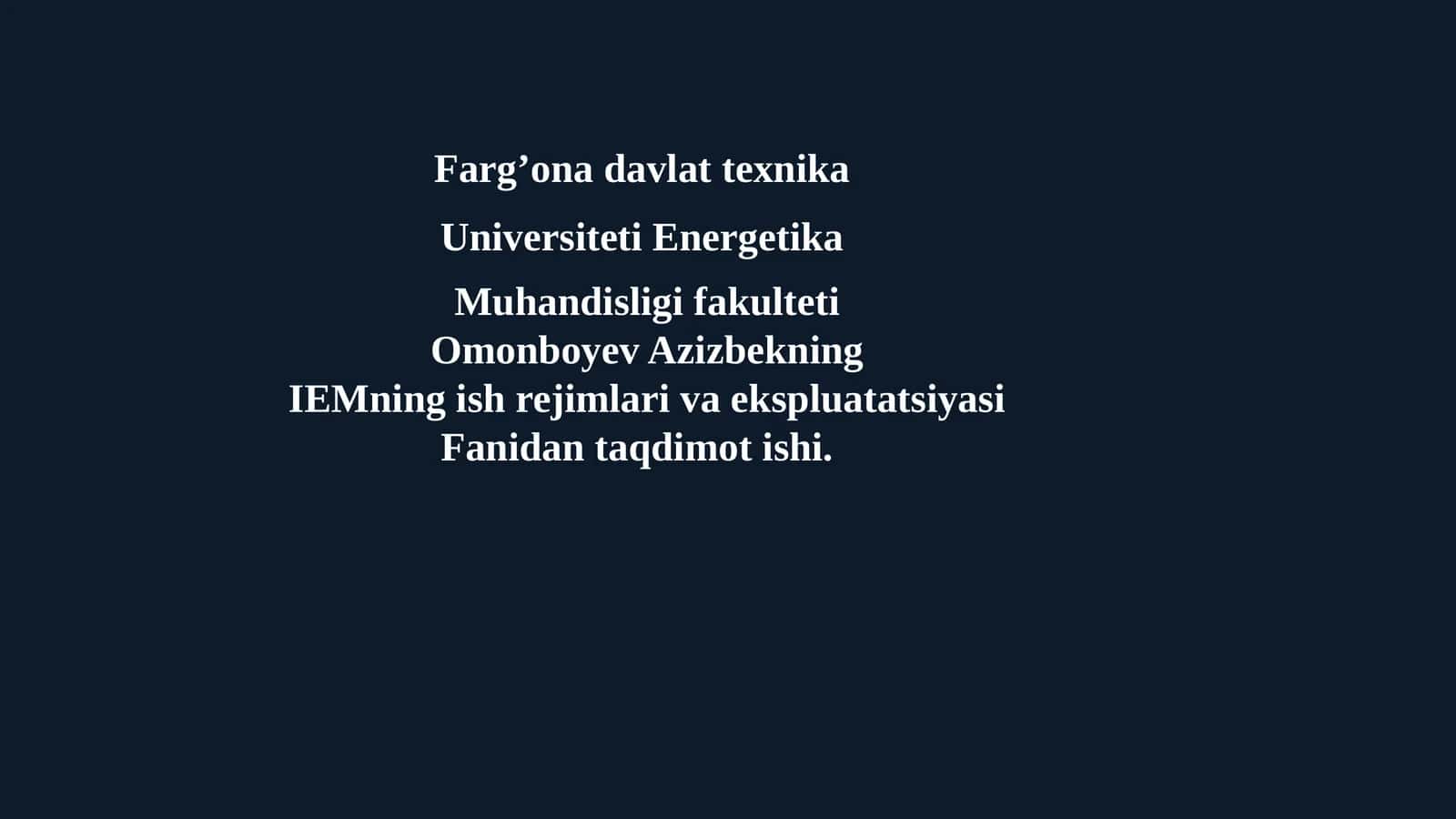 IEM nito'xtatish va konservatsiya qilish usullari 1