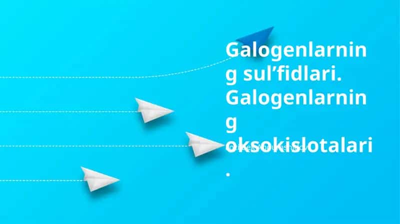 Galogenli Oksokislotalar 1
