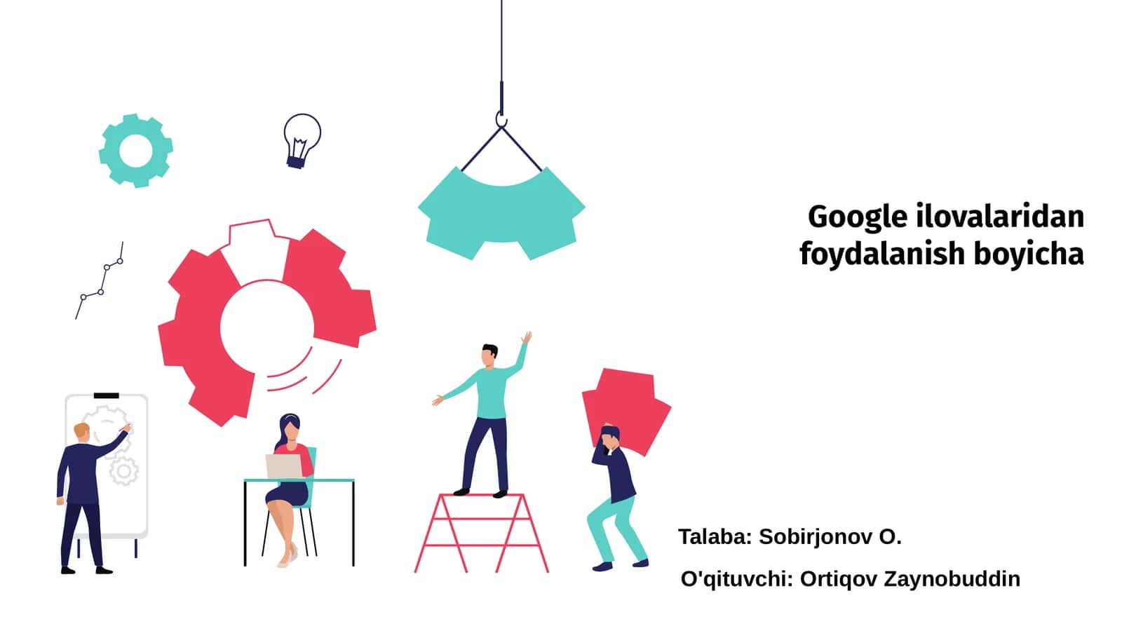 Google ilovalaridan foydalanish boyicha 1