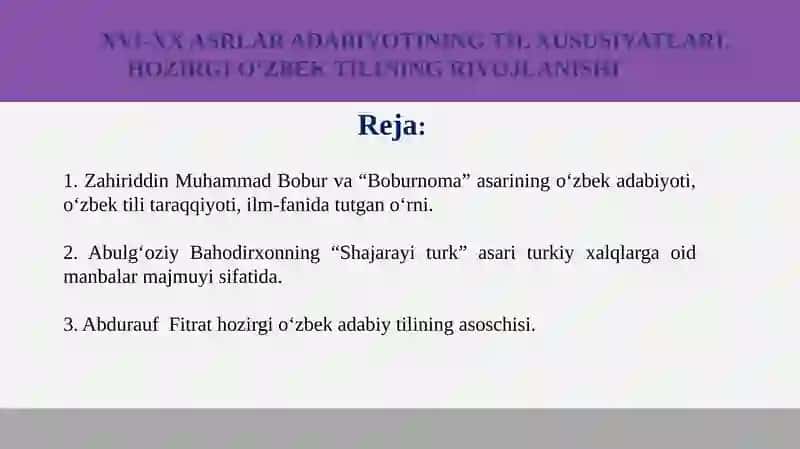 Zahiriddin Muhammad Bobur va "Boburnoma" asari