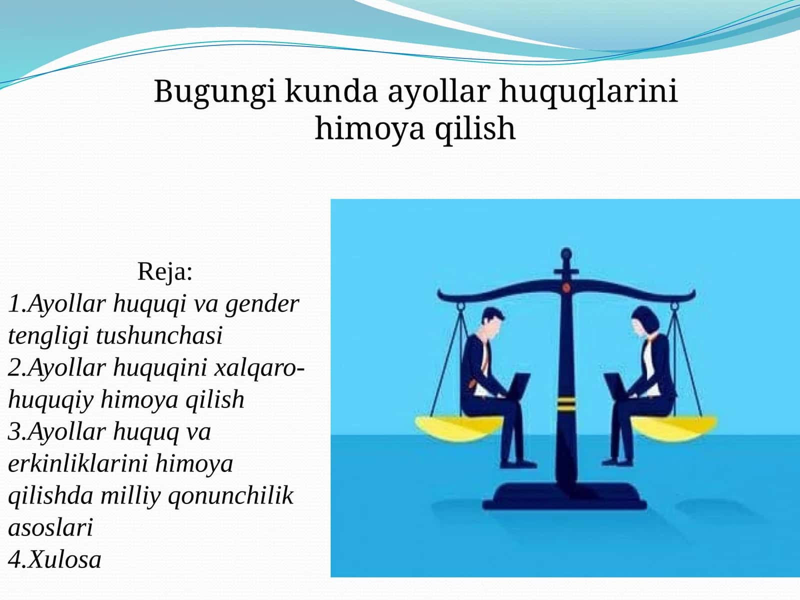 Ayollar huquq va LGBTQ jamoalarini himoya qilish 1