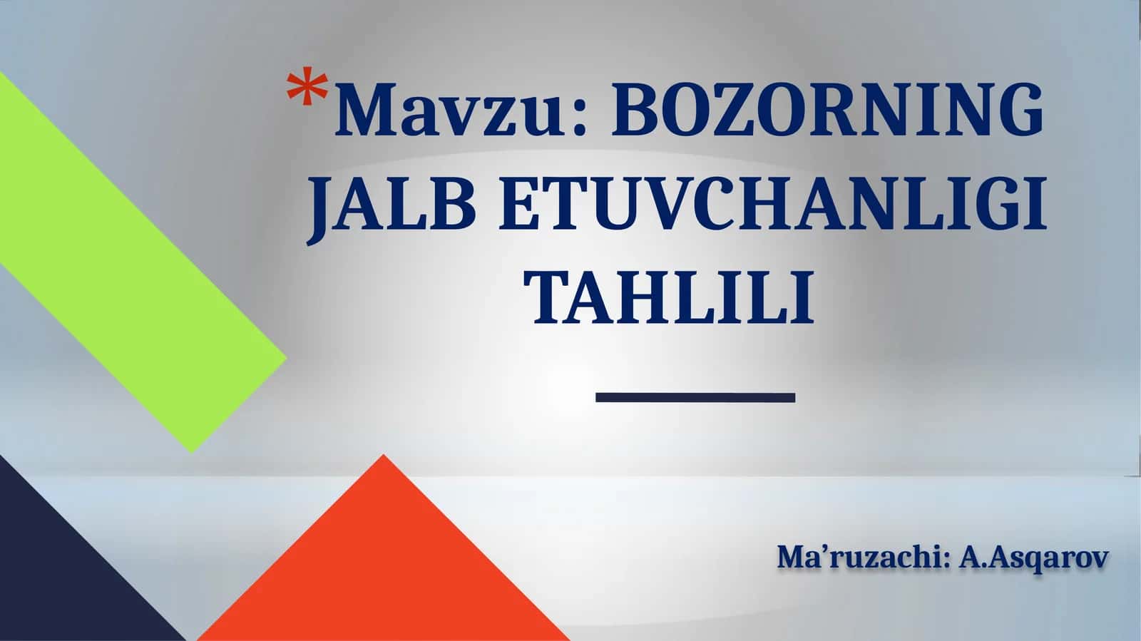 BOZORNING JALB ETUVCHANLIGI TAHLILI 1