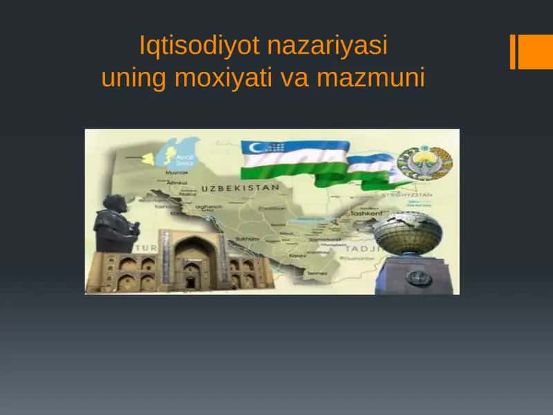 Iqtisodiyot nazariyasiuning moxiyati va mazmuni 1
