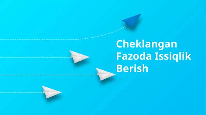 Cheklangan Fazoda Issiqlik Berish 1