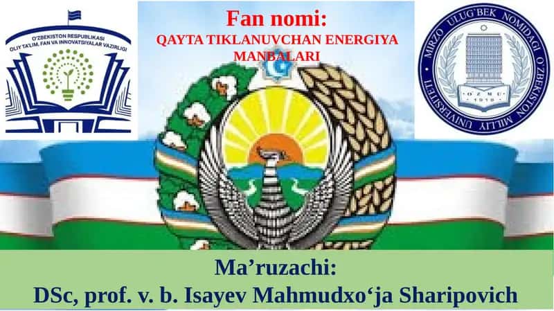 QAYTA TIKLANUVCHAN ENERGIYA MANBALARI 1