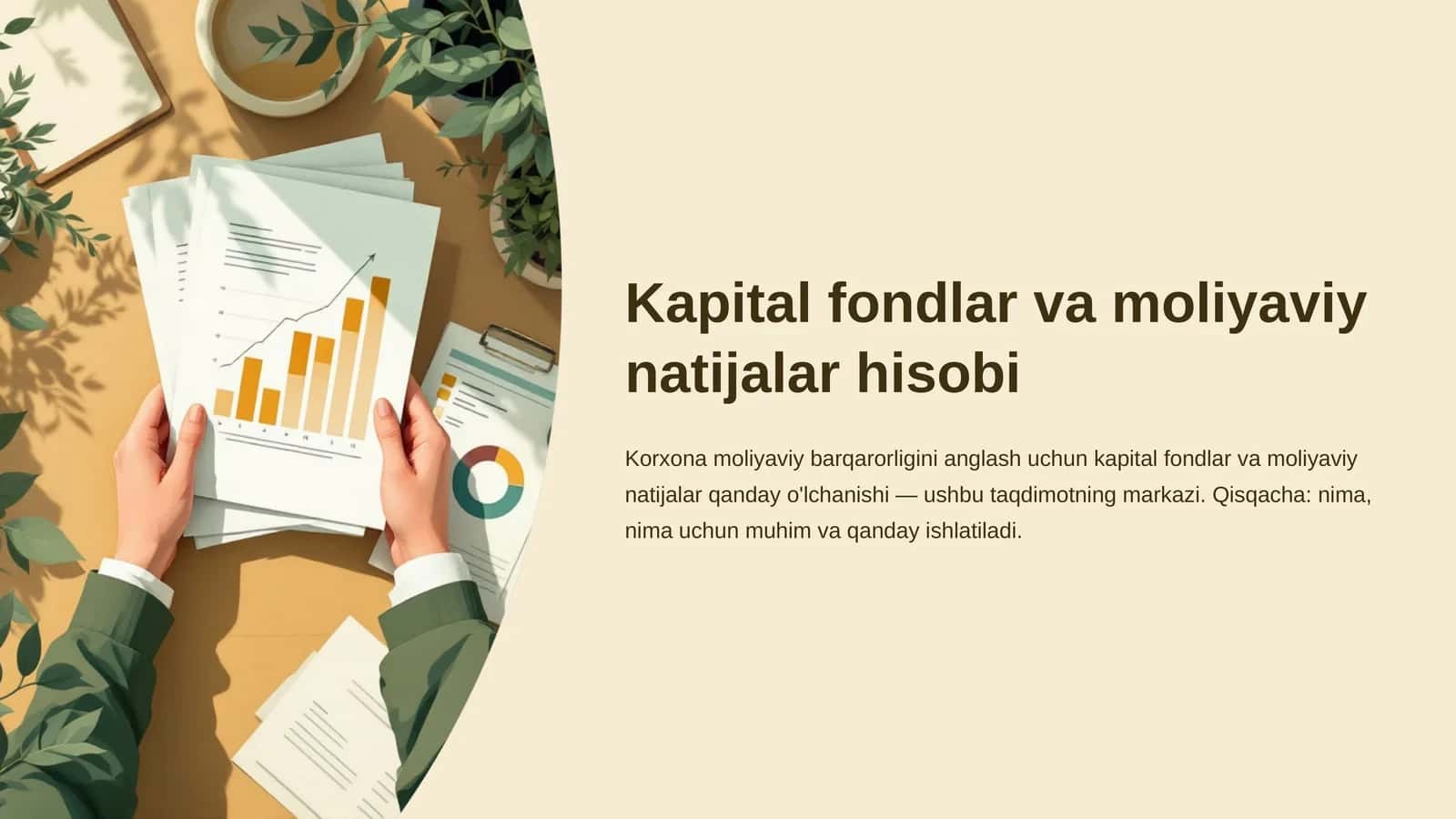 Kapital fondlar va moliyaviy natijalar hisobi 1