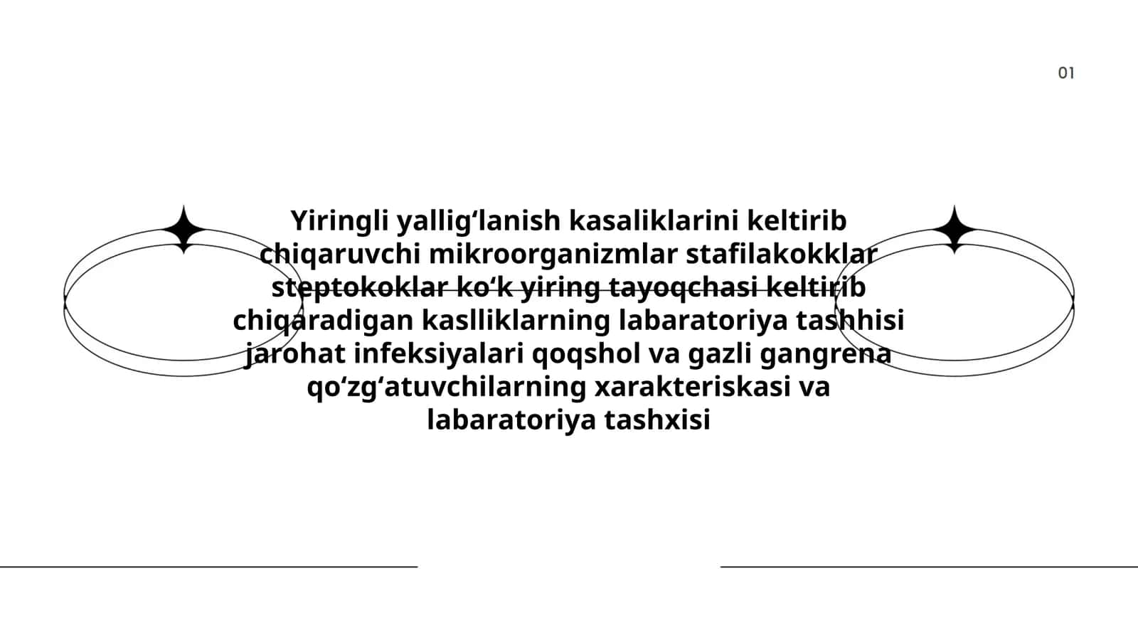 Yiringli yalligʻlanish kasaliklarini keltirib chiqaruvchi mikroorganizmlar 1
