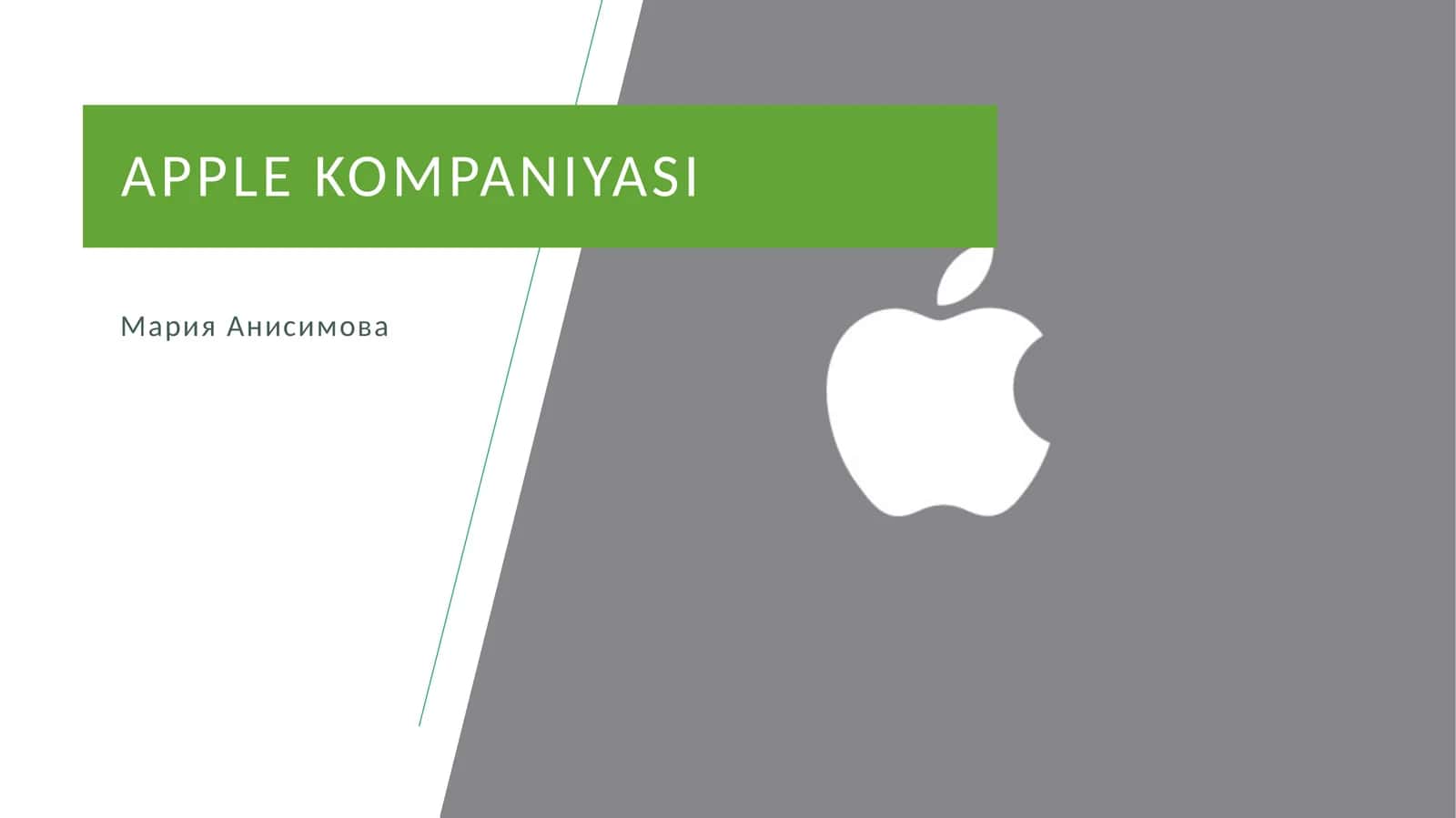 Applekompaniyasi 1
