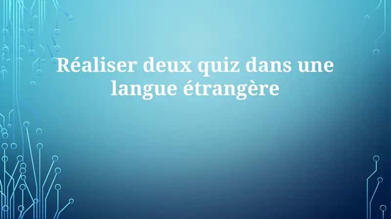 Quiz yaratish rejalari 1