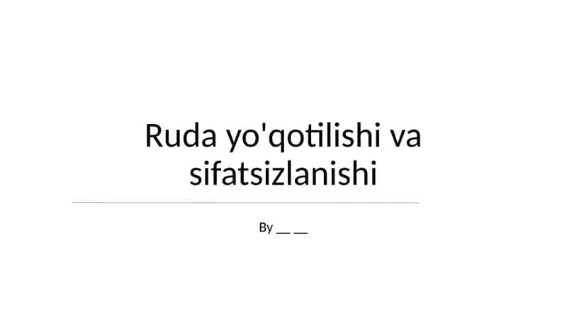 O'tloq yerlarning degradasiyasi sabablari 1