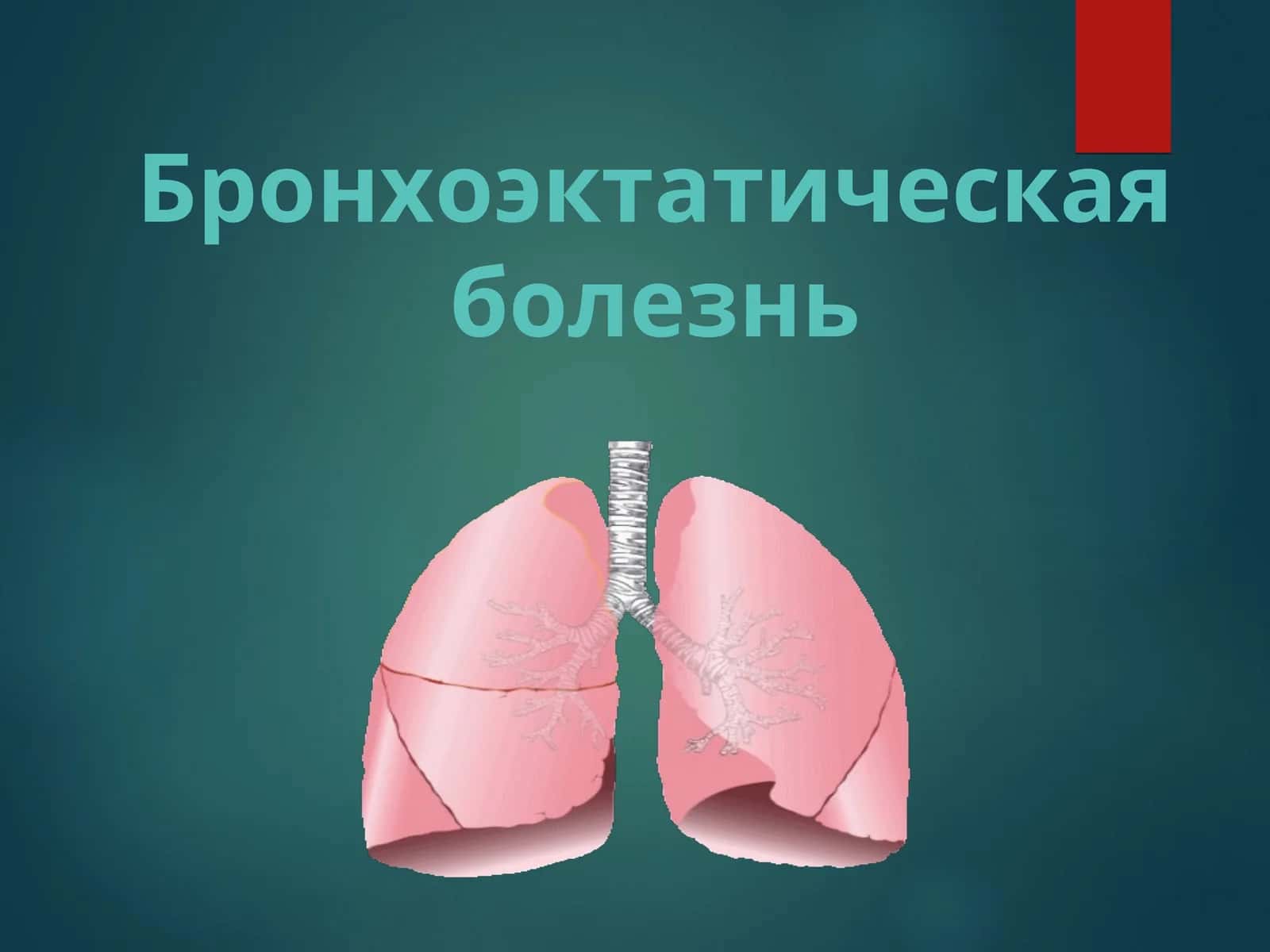 Бронхоэктатическая болезнь 1