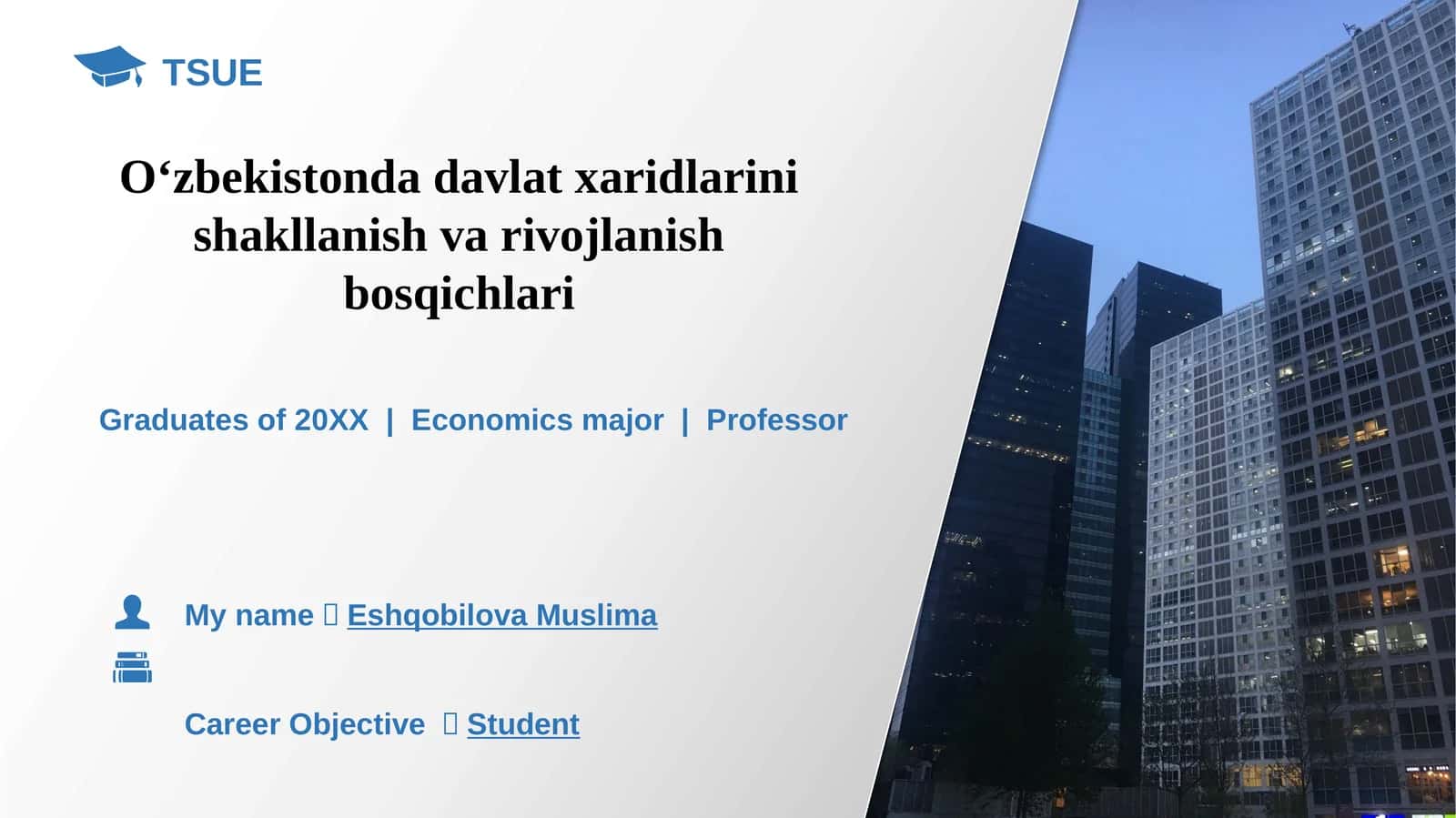 O‘zbekistonda davlat xaridlarini shakllanish va rivojlanish bosqichlari 1