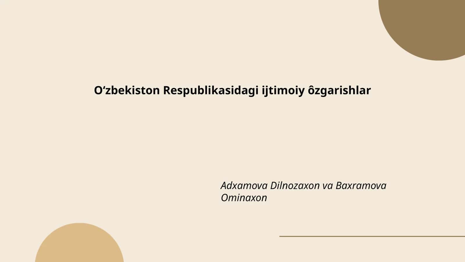 Ta'lim tizimidagi islohotlar 1