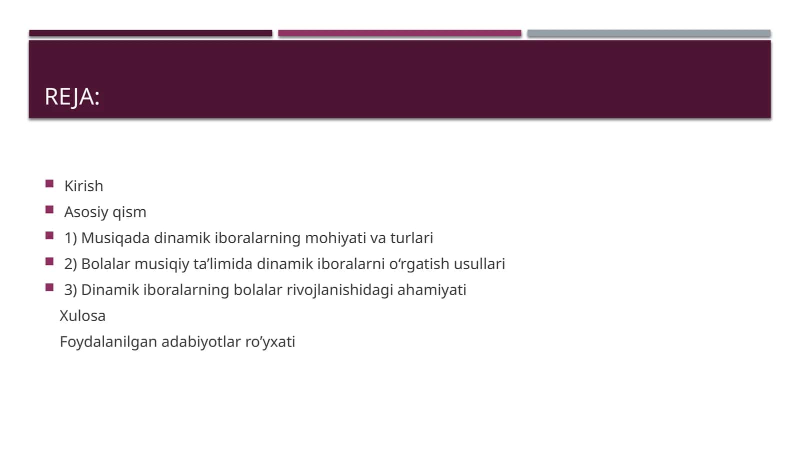 Musiqada dinamik iboralar 1