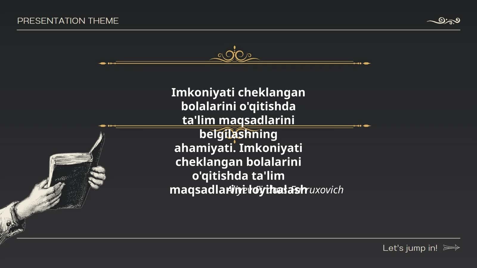 Imkoniyati cheklangan bolalarini o'qitishda ta'lim maqsadlarini belgilashning ahamiyati 1