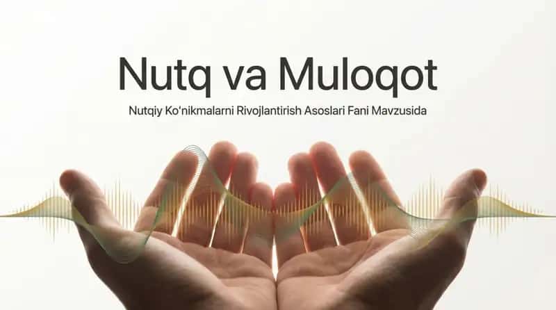 Nutq va muloqot 1