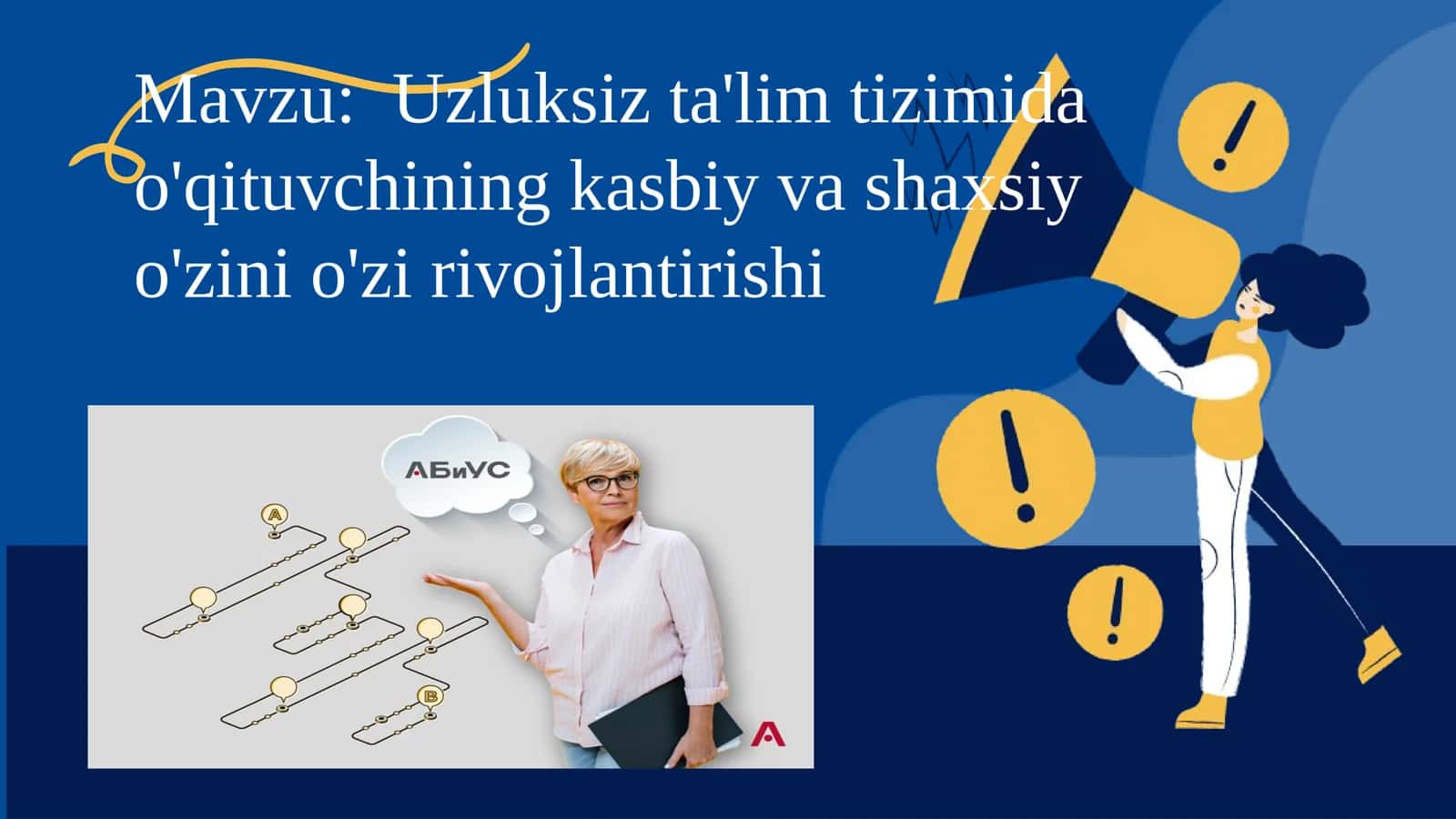 O'qituvchining kasbiy va shaxsiy o'zini rivojlantirishi 1