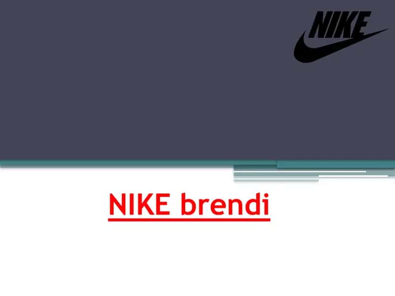 NIKE brendi 1